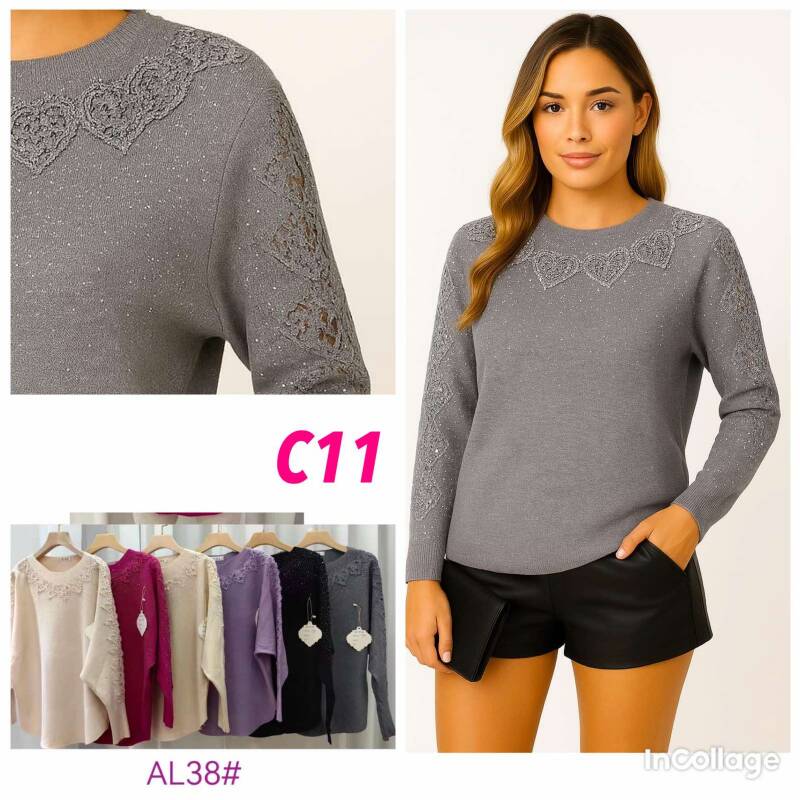 Bluzki damskie Roz L-3XL, Mix Kolor .Paczka 10 szt